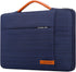 Lacdo 360° Protective 14 Inch Laptop Sleeve Case for HP Lenovo Dell ASUS Acer Chromebook 14, Blue