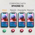 SPORTLINK for iPhone 13 Waterproof Case, Built-in Shockproof Dustproof Screen Protector, IP68 Underwater Full Body Sealed Dropproof Protective Cover for iPhone 13 6.1 Inch (Black)