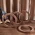 OLYCRAFT 4pcs MDF Car Speaker Spacer Rings, Universal Wooden Speaker Spacer Rings for Cars, Boats, Trucks - 5.7 Inch