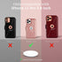 LUPA Faux Leather Flip Wallet Case for iPhone 11 Pro - Card Holder for Men & Women - Desert Sky