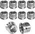 1/4"-20 Female to 3/8"-16 Male Tripod Thread Adapter, LUORNG 10PCS Standard Screw Adapter for DSLR Camera