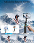 Free Fashion 71" Selfie Stick Quadpod, Phone Stand,Cell Phone Tripod with Wireless Remote, iPhone Quadpod Stand,Selfie
