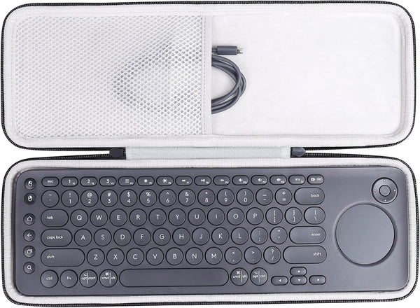 khanka Hard Travel Case for Logitech K600 Wireless Keyboard Replacement