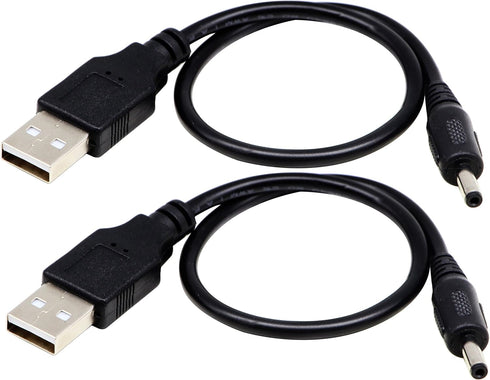 zdyCGTime USB 2.0 A Male to DC 3.5x1.35mm Male Adapter Cable, 5 Volt DC Charging Cable