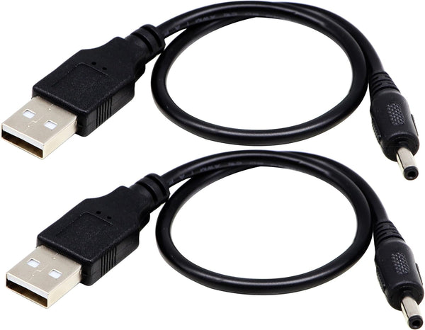 zdyCGTime USB 2.0 A Male to DC 3.5x1.35mm Male Adapter Cable, 5 Volt DC Charging Cable