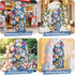 Jnbasdffb 7.2 Spring Floral Wedding Arch Cover,Stretchy Spandex Arch Backdrop Stand Covers FT,Oil Painting Flowers
