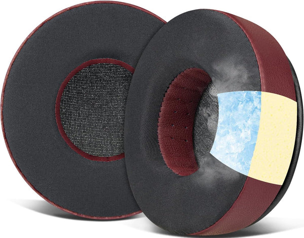 SOULWIT Cooling-Gel Earpads Replacement for Skullcandy Hesh & Hesh 2 Wireless Over-Ear Headphones, Noise Isolation Foam