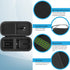 khanka Hard Travel Case for Anker Zolo Power Bank, 10,000mAh 30W Portable Charger, Case Only (Black)