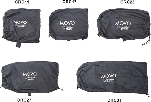Movo CRC27 27 14.5) Storm Raincover Protector for DSLR Cameras, Lenses, Photographic Equipment (Large Size: x