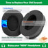 Cooling Gel Replacement Earpads Cushions for Razer BlackShark V2/BlackShark V2 Pro/BlackShark V2 X Gaming Headset, Ear