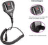 Speaker Mic for Baofeng Walkie Talkie - 2 Pin Shoulder Microphone Compatible with Baofeng Radios (Black)