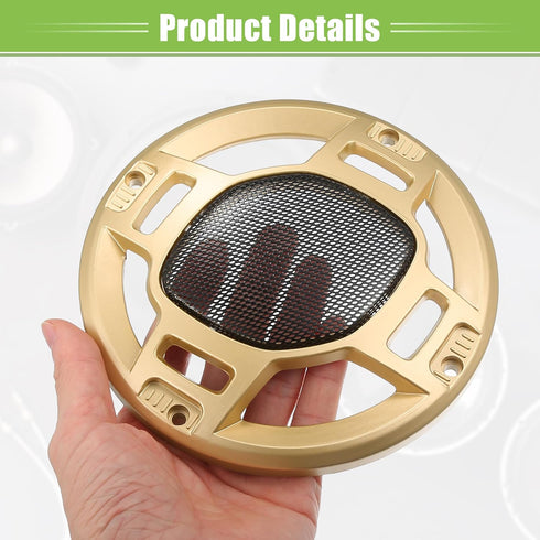 ACROPIX 5" Car Speaker Grills Cover Mesh Round 5 Inch, Audio Speaker Subwoofer Protector - Pack of 2