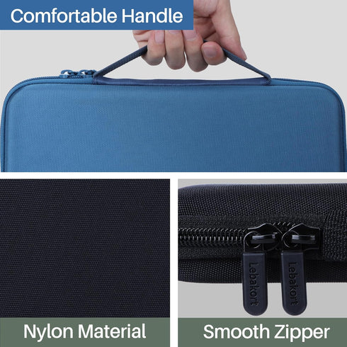 Hard Case for Logitech Pebble Keys 2, K380s, K380, K810, K811 Bluetooth Wireless Keyboard, Classic Blue.