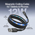 12W, 6FT Statik MagStack USB A to Lightning Cable MFi Certified, Clutter-Free Magnetic Charging Cable, Anti-Tangle