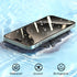 Tempered Glass Screen Protector for iPhone 15 Pro Max - Camera Lens Protector Metal Ring Sticker for Magsafe