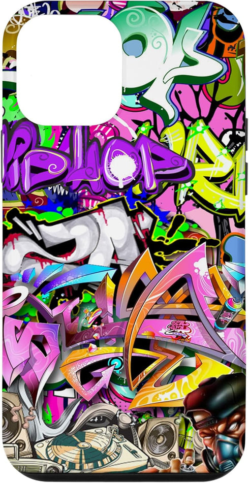 Graffiti Street Art Colorful Urban Hip Hop Case for iPhone 12 mini