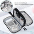 Electronic Organizer Travel Cable Accessories Bag, Portable Waterproof Storage Bag for Cable, Mouse, USB Cable, Power