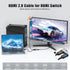 4K 3FT 5-Pack, 18Gbps 2.0 4K@60Hz, HDR10, HDCP2.2, Dolby PS5, HDMI Cables High Speed HDMI Monitor Cable, Support ARC