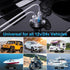 12V USB C Aluminum Car Charger Socket, PD 20W & Quick Charge 3.0 18W Waterproof USB Outlet for Marine Truck Motorcycle