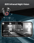 ZOSI 1080P HD Security Camera, Indoor Outdoor, Weatherproof, 80ft IR Night Vision for Home Surveillance DVR System
