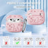 Flower Engraved Soft Silicone Case for Airpods 3rd Generation, Cute Case with Cleaner Kit & Keychain, Pink