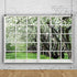 Renaiss 6x4ft White Flowers Trees Window Backdrop for Photoshoot, Spring Scenery Photography Background
