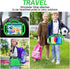 AVAWO Kids Case for iPad 10th 10.9 Inch/iPad Air 5/4, with Shoulder Strap, Adjustable Kickstand, Green