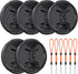 K&F Concept 62mm Front Lens Cap Cover Kit, 12-in-1 Non-Spring Center Pinch Lens Cover Compatible with Canon, Nikon,