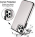 HianDier Wallet Case for iPhone 12 Pro MAX, 5G 6.7-inch Slim Protective Flip Folio with Credit Card Slot, White
