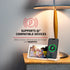 Smartpix Wireless Charging Station: 10W Charger, Desk Dock & Nightstand Accessory, 4x6 Photo Frame | Clutter-Free Design