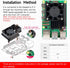 Yahboom Cooler for Raspberry Pi 5 with PWM Cooling Fan, Aluminum Heatsink, Insulation Silicone Thermal Pad