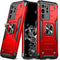 Anqrp Galaxy S20 Ultra Case, Military Grade Protective Phone Cover with Enhanced Metal Ring Kickstand, Red
