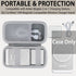 khanka Hard Travel Case for Anker MagGo 3-in-1 Charging Station, Qi2 Certified 15W MagSafe-Compatible Stand (White)
