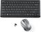 Verbatim Wireless Keyboard and Mouse Combo, Compact Silent 2.4GHz with USB Nano Receiver for Laptop, PC - Black