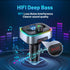 HUNDRUP 5.4 60W Player,7 Bluetooth Car Adapter Charging USB Bluetooth Adapter for Car,Wireless Fm Transmitter