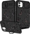 Cute 2-in-1 iPhone 11 Case for Women - Black Butterfly Design, Camera Cover & Ring Stand, Aesthetic Kawaii Funda.