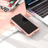 IDweel Galaxy S10 Case for Women - 3 in 1 Shockproof Slim Hybrid Heavy Duty Protection, Rose Gold