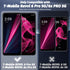 Orzero (4 Pack) Tempered Glass Screen Protector for T-Mobile REVVL 6x Pro 5G / REVVL 6 Pro 5G, 9H HD