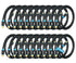 HDMI Cable 4K Ultra HD, 1.5 Foot (20 Pack), High Speed 18Gbps, Nylon Braided
