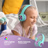 PowerLocus PLED Kids Bluetooth Headphones, Wireless with LED Lights, Safe Volume, Micro SD, AUX Cable, Hi-Fi Stereo