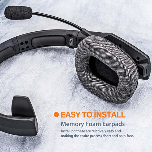 Replacement Ear Pads Cushion Kit for B450-XT B550-XT Headset, Compatible with B450 B550 XT Accessories (Comfort Fabric)