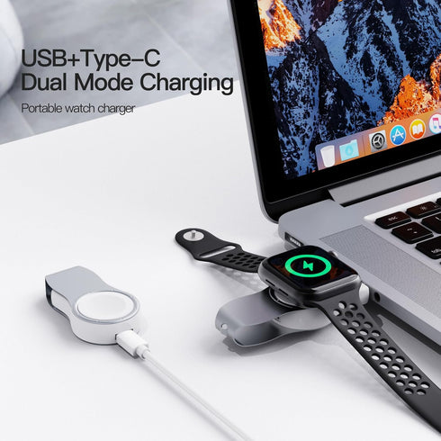 Upgraded Compatible with Apple Watch Charger, Portable Magnetic Quick Charge for All Series, Fast Charging