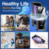 Hualele Galaxy S23 FE 5G Case, Rugged Full Body Heavy Duty Protective IP68 Waterproof Underwater Case with Built-in