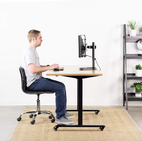 VIVO Universal Adapter VESA Mount Kit for 20 to 32 inch Flat and Curved Monitors, Black