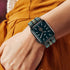 ID208 Plus Smart Watch Band, Lamshaw Stretch Nylon Adjustable Replacement Strap for Men & Women Compatible with Quican
