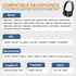 Ear Cushions for Sony Headphone Replacement Ear Pads Compatible with Sony MDR-ZX110 ZX110NC ZX100 WH-CH500 CH520 CH510 V150 V250 V200 JBL Tune 510BT 500BT 450BT 660NC 600BTNC Headsets 70MM (2 Pack)