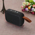 Yoidesu MiniSpeaker, Portable Wireless Speaker with Hand Strap, Subwoofer, Black