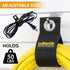 LuBanSir 9 Pack Extension Cord Holder, 17-Inch Storage Strap for Garage Organization and Storage