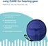 BANZ Baby Ear Defenders Case 0-36 Months - Navy Blue, Lightweight, Compact & Durable Travel Container