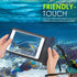 MoKo Universal Waterproof Case, Dry Bag Pouch for iPad Mini 6/5/4/3/2, Samsung Tab 5/4/3, Galaxy Note 8, Tab S2/Tab E/Tab A 8.0, LG G Pad III 8.0, Google Nexus 7(FHD) & More Up to 8.3" - Black